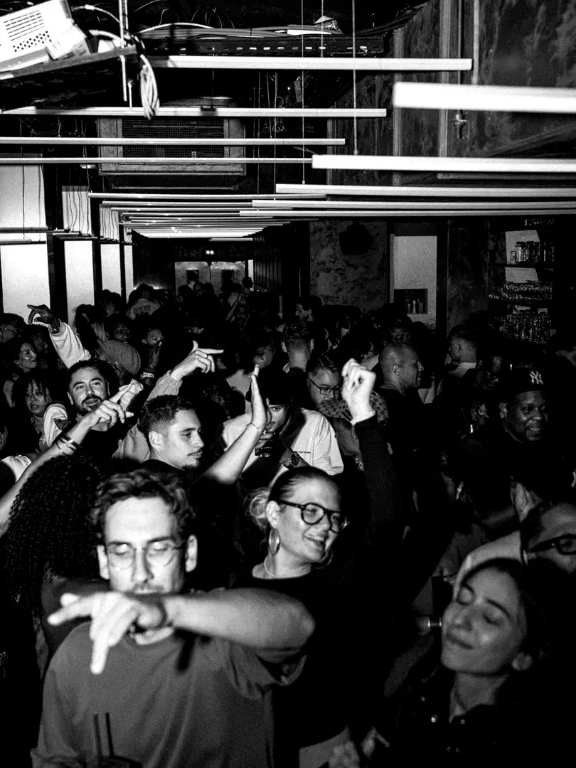 Le dancefloor de La Fav vu d'en haut